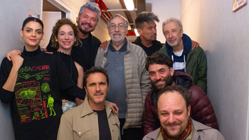 Las fotos de la salida teatral de Marcelo Tinelli y el Tirri: fueron a ver Parque Lezama