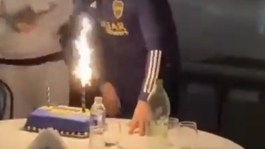 ¡A lo Boca! Así recibió el cumpleaños Juan Román Riquelme
