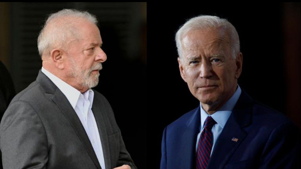La visión sobre la guerra entre Rusia y Ucrania separan a Lula de Joe Biden. (foto: Gentileza CNN)