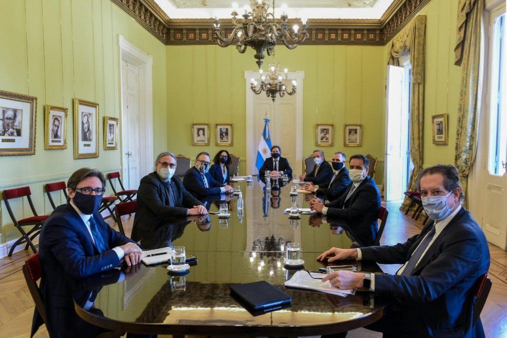 Vuelven las reuniones de gabinetes temáticos a la Casa Rosada, mientras Alberto anuncia obras para el Conurbano