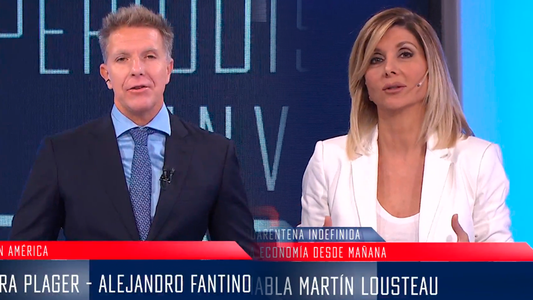 Alejandro Fantino y Débora Plager estrenaron Living in América: Ojalá sea por muchos años