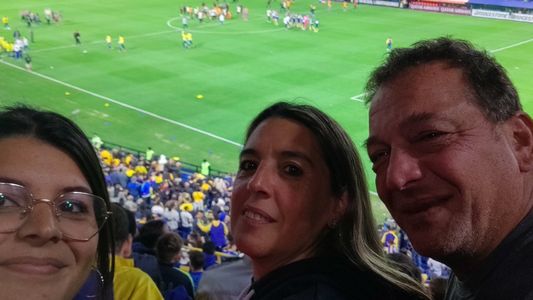 Conmovedor: la emoción de la familia de Brey cuando el arquero debutó en Boca