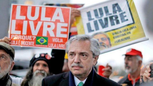 Alberto festejó en las redes la inminente liberación de Lula: ¡Valió la pena la demanda de tantos!