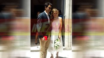 Sofía Zámolo se casó por civil con José Félix Uriburu