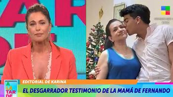 La emoción de Karina Mazzocco al hablar del caso Fernando Báez Sosa: Los acusados...