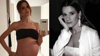 Violeta Urtizberea mostró su súper pancita: Me encontré con una embarazada
