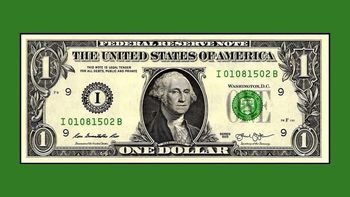 150 mil dólares para el dichoso propietario de este billete de 1 dólar