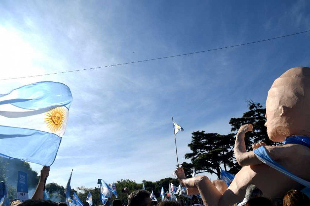 Marchas celestes en todo el país en contra la legalización del aborto