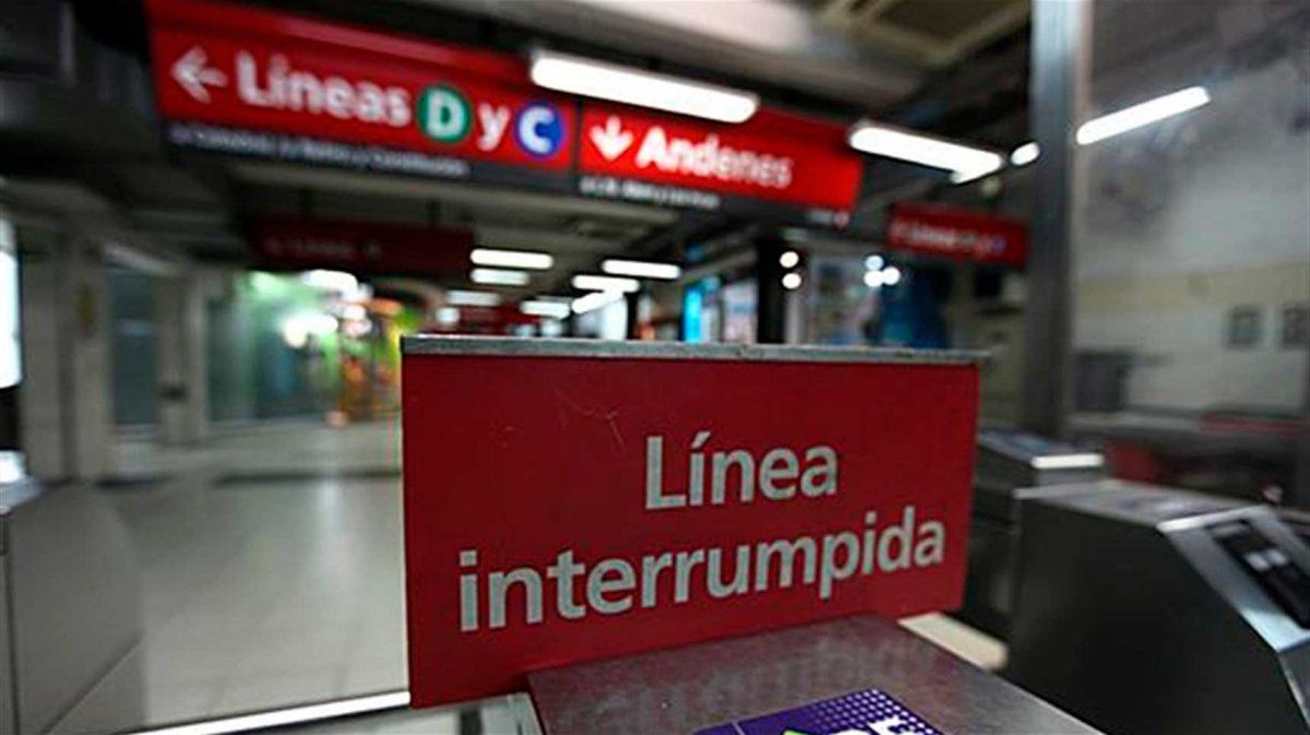 Mañana paran todas las líneas de subte y el premetro, de 5.30 a 7.30