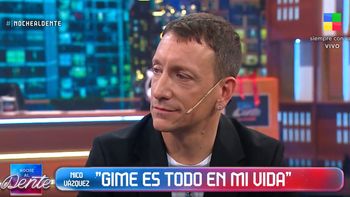 La emoción de Nico Vázquez al hablar de su vínculo con Gimena Accardi: Cuando estamos juntos...