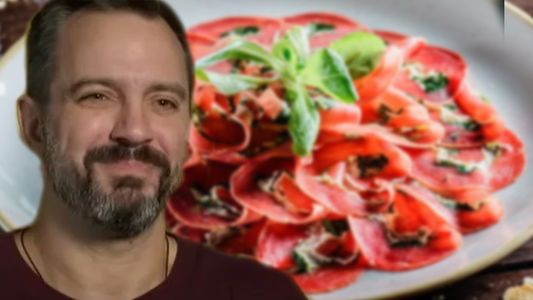 CARPACCIO DE LOMO de Agustín en MasterChef: cómo hacer la receta