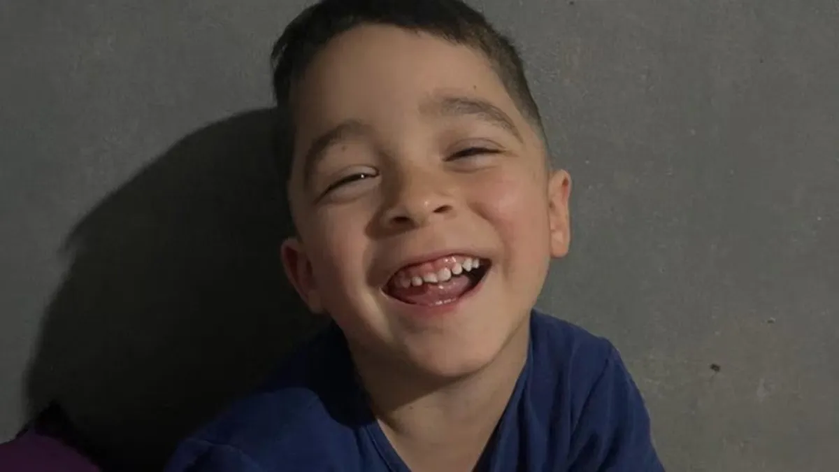 Izan tenía 6 años. (Foto: captura)