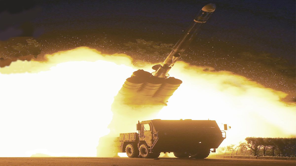 Corea del Norte probó un misil con capacidad nuclear (Foto: AP)