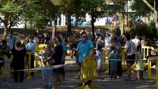 Con el rebrote, España se convirtió en el país con más casos de COVID-19 en Europa