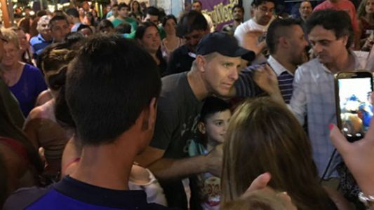 Fantino bancó a su mujer en Carlos Paz