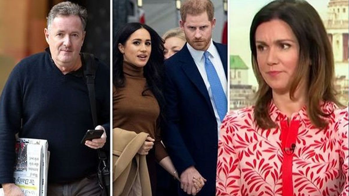 Morgan se burló y calificó de mentirosos a los príncipes de Sussex tras su aparición en el programa de Oprah Winfrey. Conclusión: lo echaron del programa que hacía por la cadena ITV junto a la periodista Sussana Reid. (Foto: Gentileza The sun)