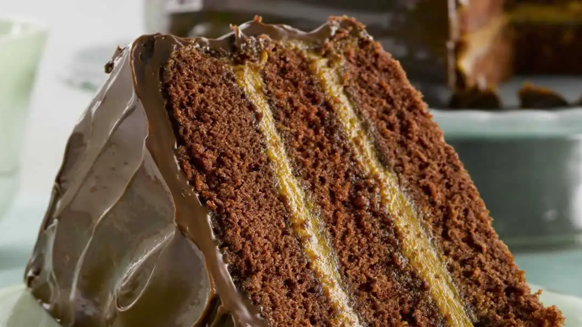 Torta de chocolate rellena con dulce de leche NIVEL DIOS