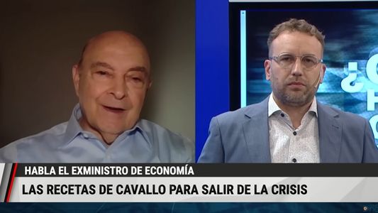 Domingo Cavallo en Qué hacemos con los pesos: Es necesario poner en marcha un buen plan de estabilización