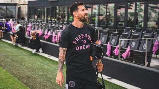 El detalle argentino de Messi en su llegada al estadio del Inter Miami
