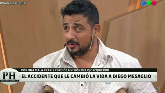 Dramático relato de Diego Mesaglio: Llegué a estar cinco días sin dormir por el dolor, creí que me moría