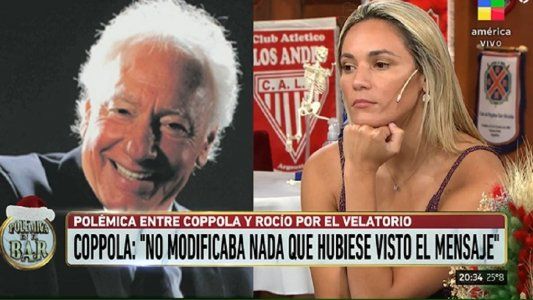 Guillermo Coppola le pidió perdón a Rocío Oliva por no poder hacerla ingresar al velorio de Maradona
