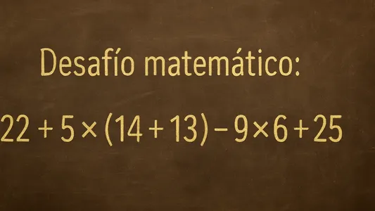 Desafío Matemático: esta operación con restas tiene su clave en la clave inicial