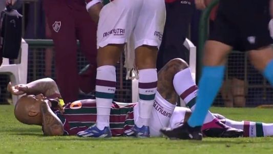 Alerta en Fluminense: se lesionó Felipe Melo a días de la final ante Boca