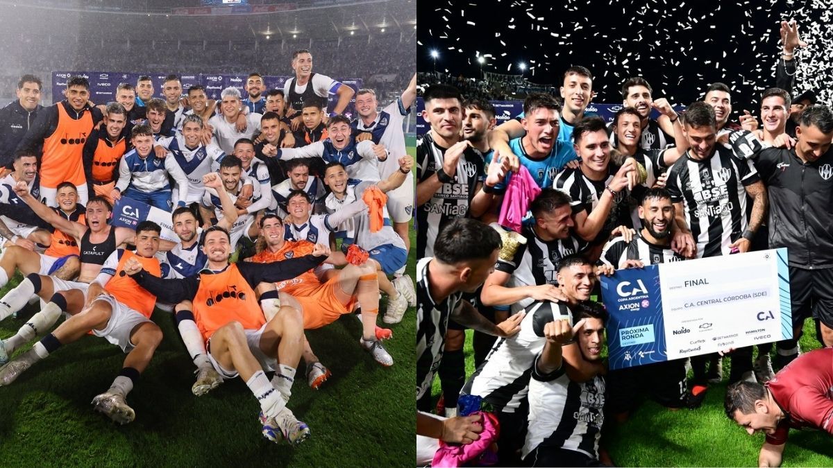 Copa Argentina 2024: cuándo se juega la final entre Vélez y Central Córdoba