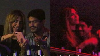 Jimena Barón y Rodrigo Romero, mimos y besos en el show de Heidy Viciedo