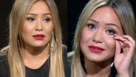 Terrible susto: Karina La Princesita atropelló a un motociclista