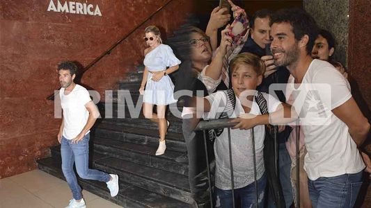 Nicolás Cabré no quiso soplar las velitas sobre el escenario