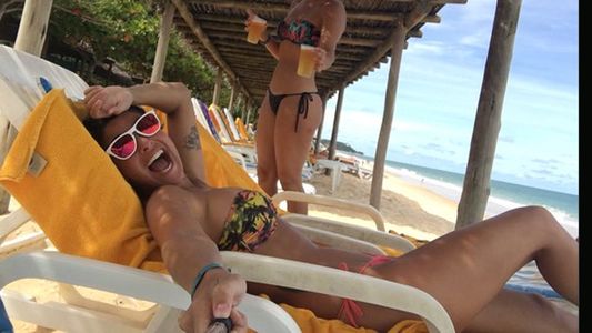 Ivana Nadal, una diosa suelta en las playas de Brasil