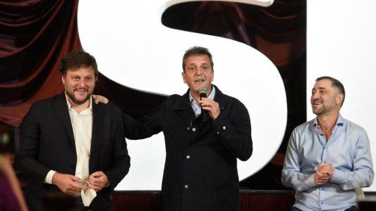 Elecciones 2021: Massa apoyó a Santoro en un bar porteño con dardos a Rodríguez Larreta