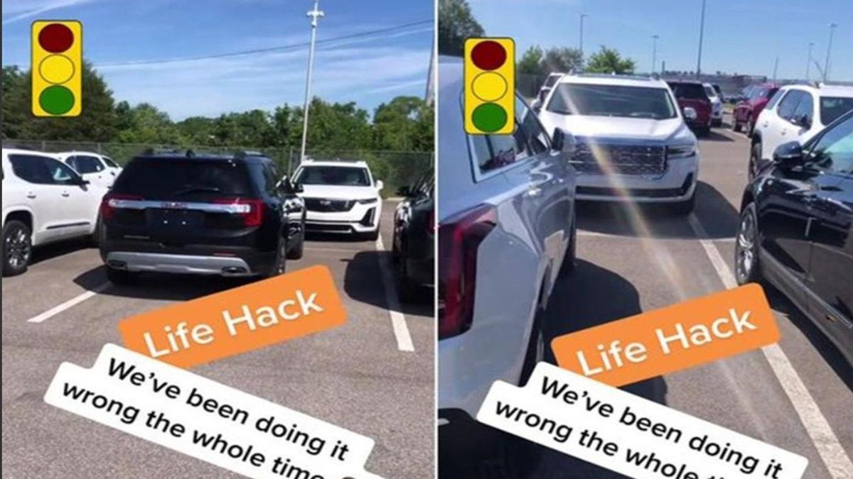 TikTok: El truco para estacionar autos que se hizo viral