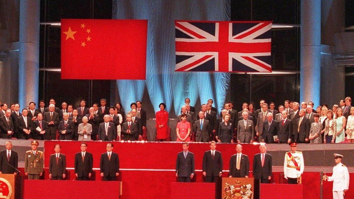El 1° de julio de 1997 comenzó el acuerdo entre China y Gran Bretaña para la cesión plena de la soberanía en un plazo de 50 años (Foto: Archivo)