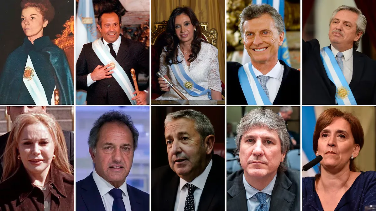 La lista de los privilegiados con altas jubilaciones.&nbsp;