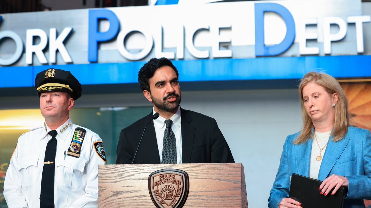 El alcalde de Nueva York, Zohran Mamdani, respaldó la intervención policial. (Foto: Reuters).