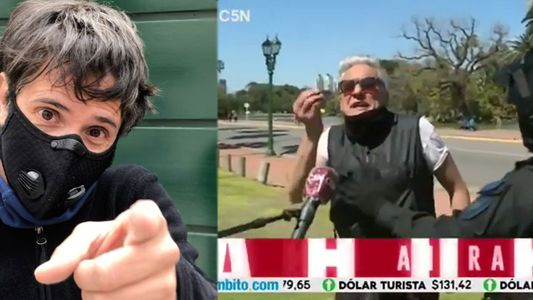 Tras atacar a Robertito Funes: el hombre le pidió disculpas y dijo que se va del país