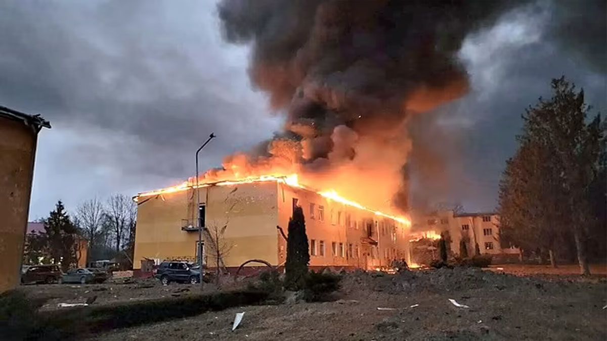 El ataque de Rusia en su avance hacia el oeste (Foto: AP)