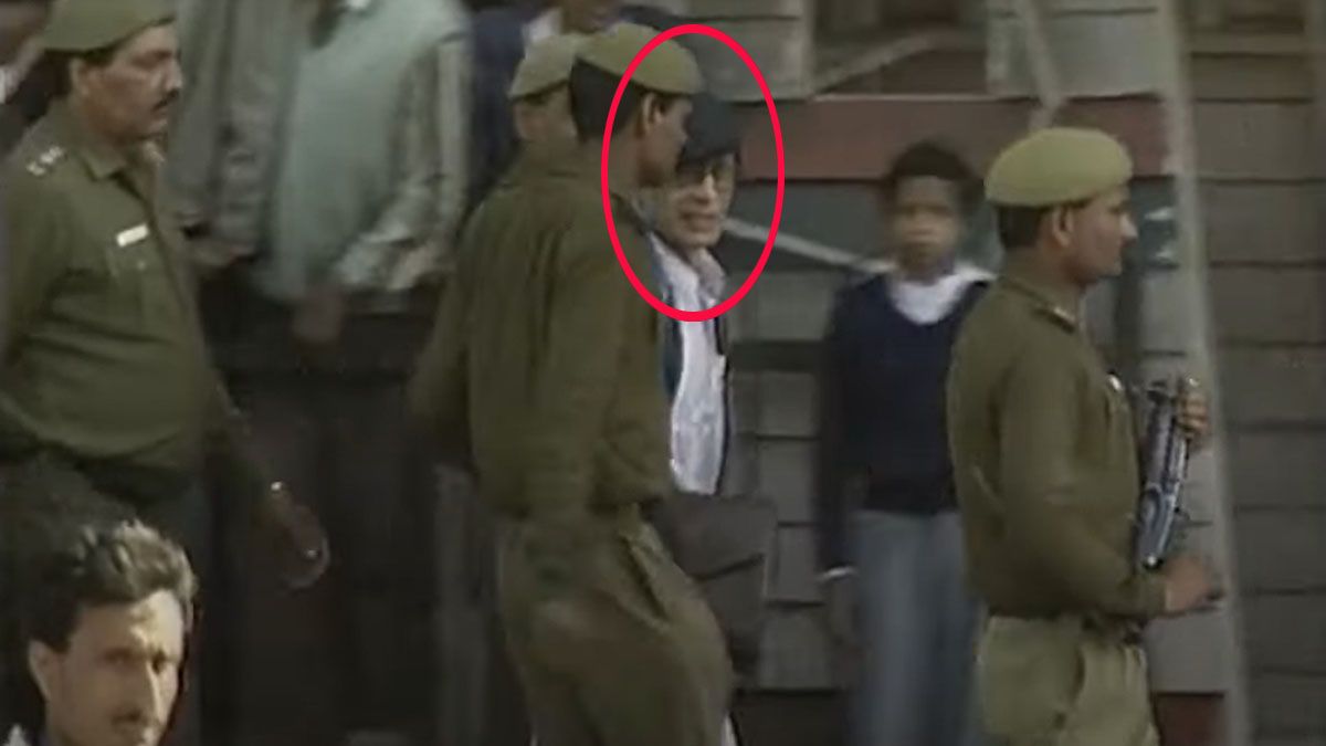 En 1976, detenido en la India y condenado a 20 años de prisión (Foto: Captura de TV)