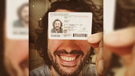 La palabra de Ergün Demir tras obtener el nuevo DNI: Soy el hombre más feliz del mundo, tengo corazón argentino