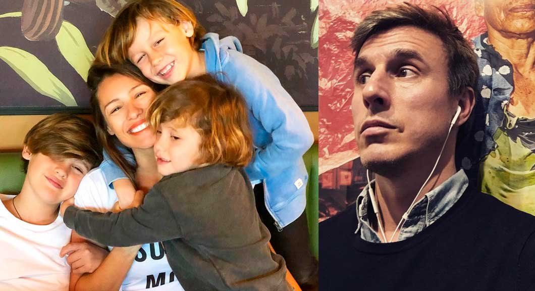 ¿Qué dirá Vicuña? Roberto García Moritán llevó a los hijos de Pampita y el actor a la cancha