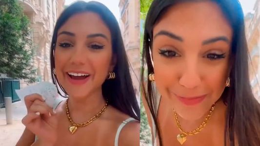 El mal momento que vivió Rosina Beltrán en Francia