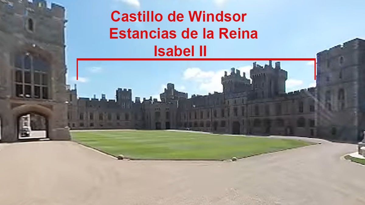 Estancias de la Reina en el Castillo de Windsor (Foto: Archivo)
