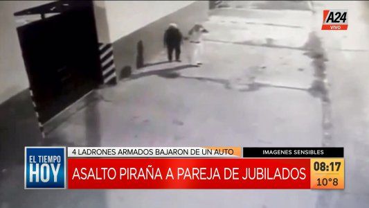 Violento robo a una pareja de jubilados en Lanús