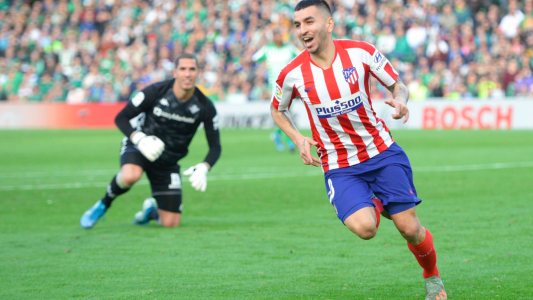 Liga de España: Correa jugó la última media hora, marcó un gol, dio una asistencia y Atlético de Madrid le ganó 2-1 a Betis