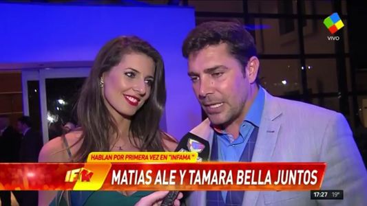 Matías Alé y su romance con Tamara Bella: Nos encantamos, esa es la verdad