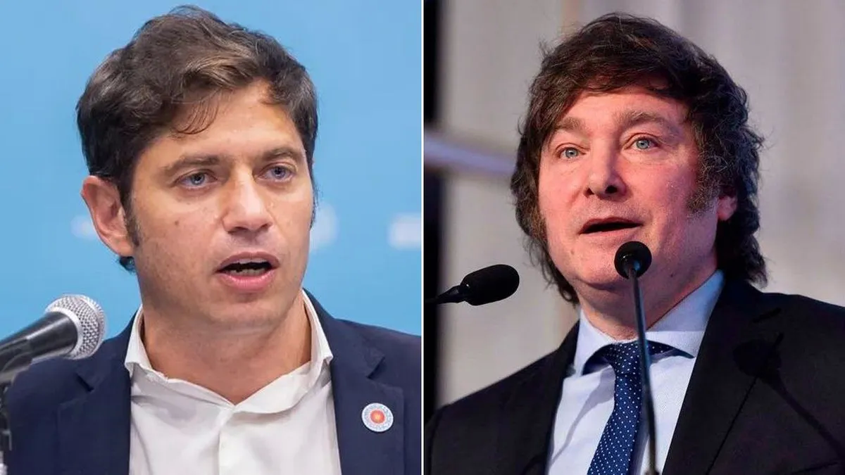 Siguen las tensiones entre los gobiernos de Axel Kicillof y Javier Milei (Foto: archivo).