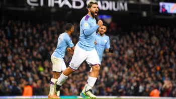Con un gol de Agüero, Manchester City le ganó 2-0 a Sheffield y se afirma en el tercer puesto de la Premier League