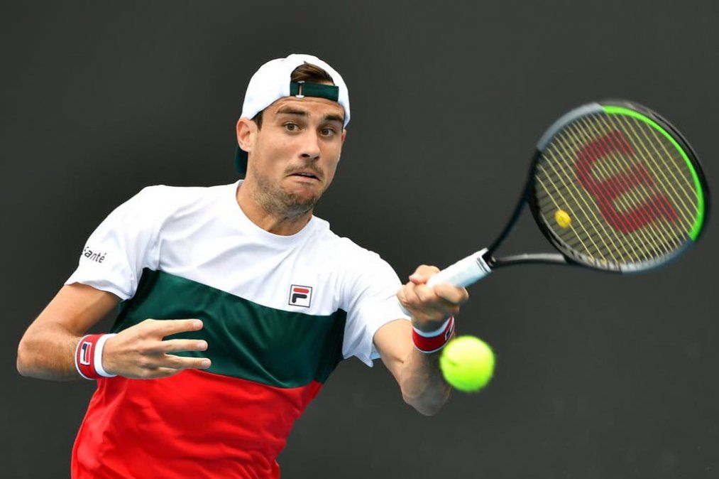 Abierto de Australia: Guido Pella perdió en tres sets frente al italiano Fabio Fognini